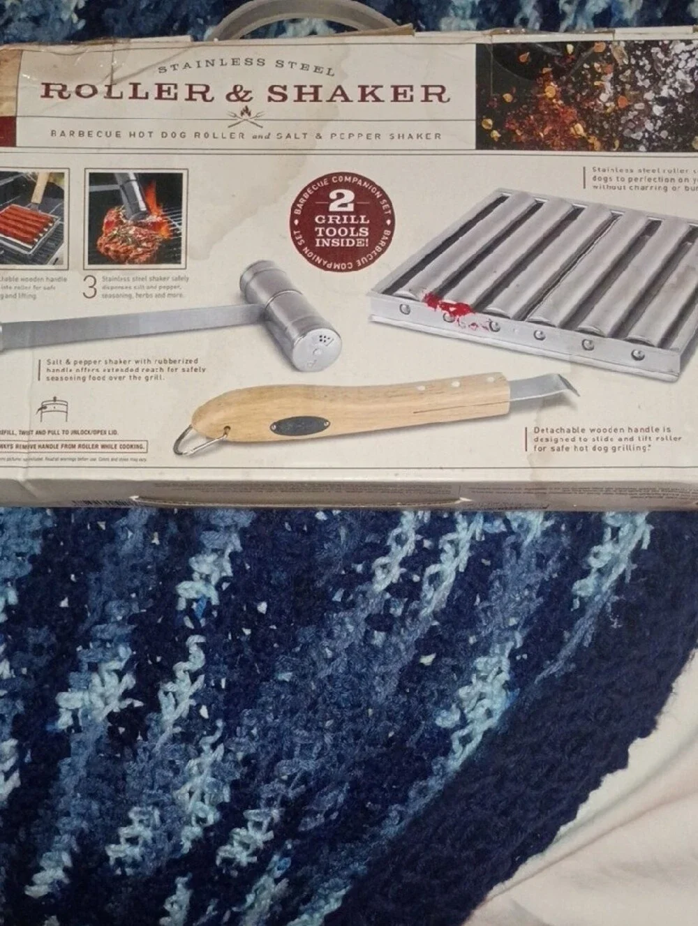 Parini Roller & Shaker Grilling Set